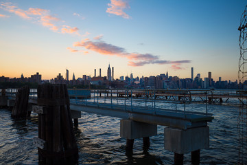Fototapeta premium Dock In Brooklyn