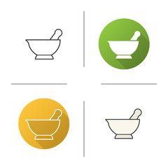 Mortar and pestle icon