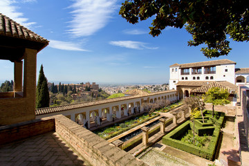 Alhambra of Granada, Andalusia, Spain