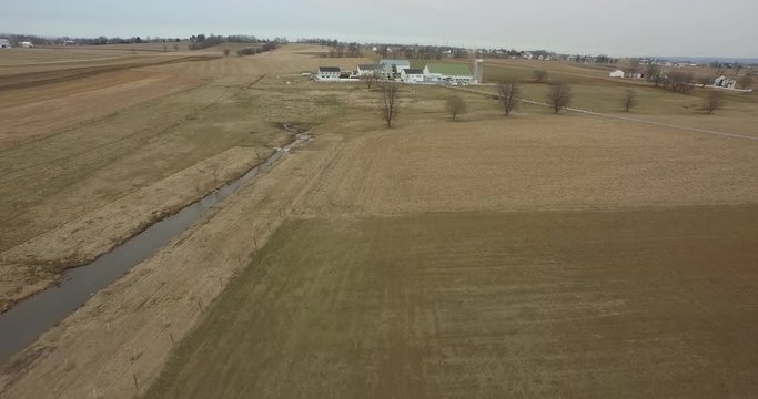 Farmland Aerial View