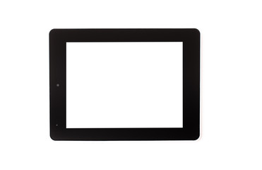 Tablet PC isolated.