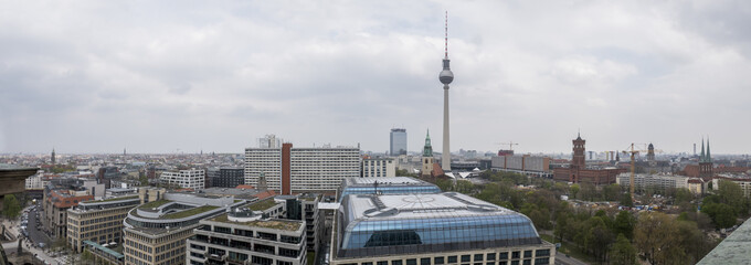panoramic view from Cathedral of Berlin, Germany © mustafavarlik