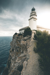 Fototapeta na wymiar Light House at Cap Formentor - Mallorca