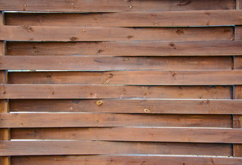Background, texture processed smooth new wood planks light brown