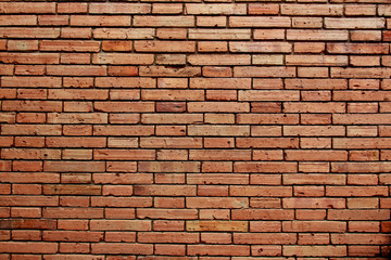 Old vintage brick wall and floor for pattern and background