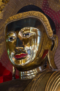 Inside the complex of Shwesandaw pagoda, Taungoo, Myanmar