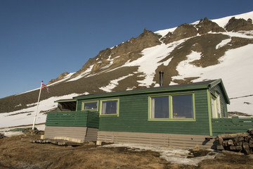 Longyearbyen, Spitzberg, Svalbard, Norvège