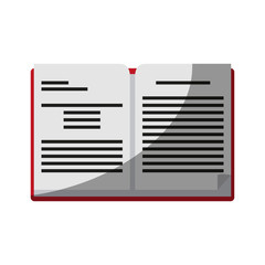 open book icon image vector illustration design 