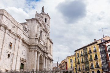 Fototapeta na wymiar Cathedral of Valladolid, Spain