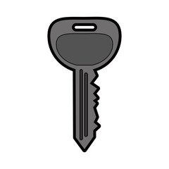 isolated key icon image vector illustration design 