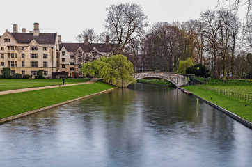 Fototapeta na wymiar River Cam at Cambridge