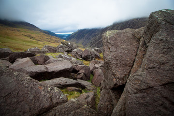 Obraz premium Snowdonia lake district