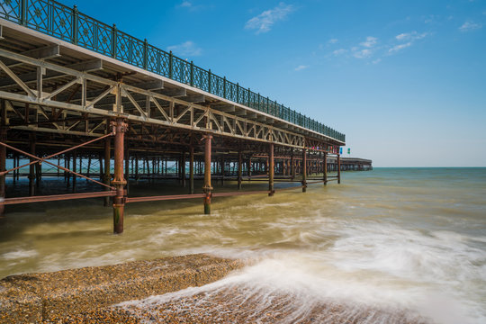 View of Hastings new pier