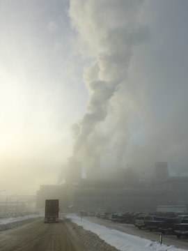 Factory In Prince George, British Columbia, Canada