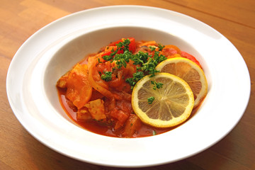 Portugiesischer Fischeintopf (Cataplana)