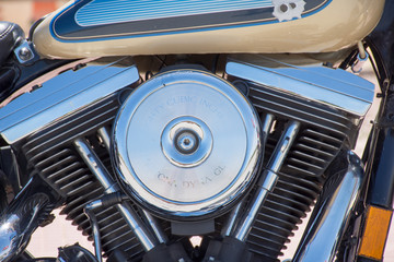 Motorcycle engine component