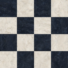 black and white marble tiles for interior design element