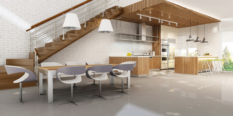 Modern house interior