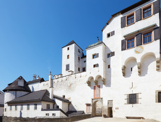 Fototapeta na wymiar Festung Hohensalzburg in Salzburg, Österreich