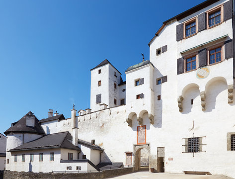 Festung Hohensalzburg in Salzburg, Österreich