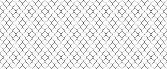 Wall murals Industrial style Chainlink fence