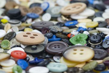 colourful buttons