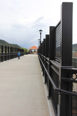 Glenwood Springs, Colorado Public Pedestrian Bridge, Bike Path Bridge