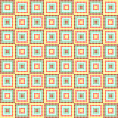 Seamless vector decorative geometric pattern. ethnic endless background with ornamental decorative elements with traditional etnic motives, tribal geometric figures. Print for wrapping, background