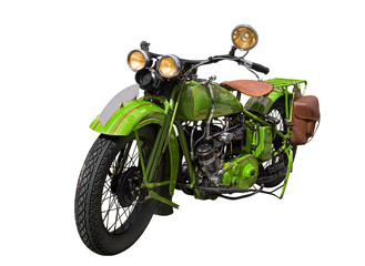 Fototapeta premium vintage oldtimer mitorbike 1920, altes antikes oldtimer bike 1920, vintage motorrad