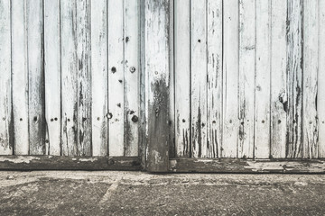 Full Frame Shot Of Old Wooden Door