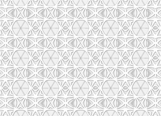 Grey Vintage pattern backgrounds for design.