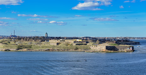 Naklejka premium Suomenlinna Maritime fortress. Finland.