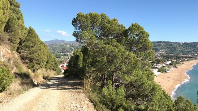Tresino path, Cilento,Italy , 4K