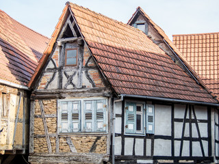 Gebäudeschäden am Fachwerkhaus