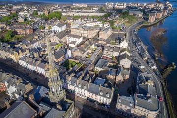 Aerial View of Ayr