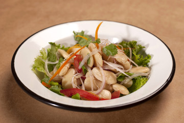 Peruvian butter bean salad