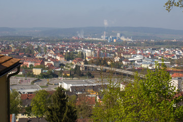 aerial view of Schwandorf