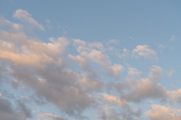 Sky with clouds for backgrounds