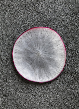 Slice of radish