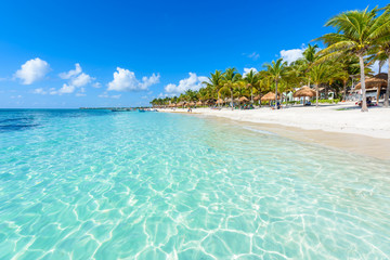 Akumal beach - paradise bay  Beach in Quintana Roo, Mexiko - caribbean coast