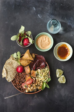 Indian Vegan Buddha Bowl 