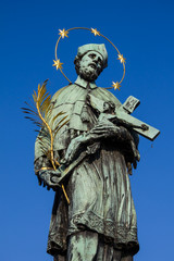 Statue of John of Nepomuk in Prague