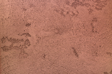 Brown rustic clay texture - terracotta stucco background
