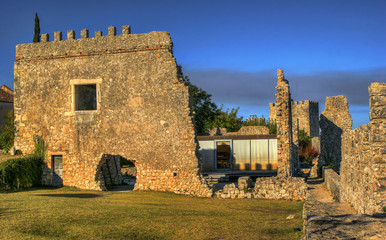 Ruined castle of Montemor-o-Velho, Portugal