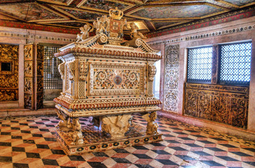 Santa Joana princess tomb in Aveiro, Portugal