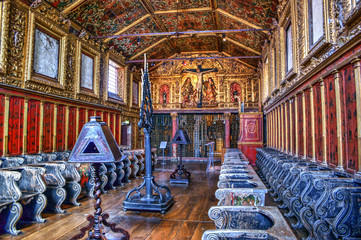 Church of monastery of Jesus in Aveiro, Portugal