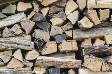 Pile of wood