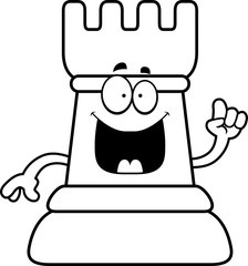 Cartoon Chess Rook Idea