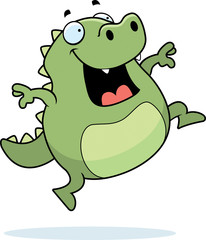Lizard Jumping