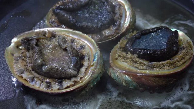 焼きあわび
